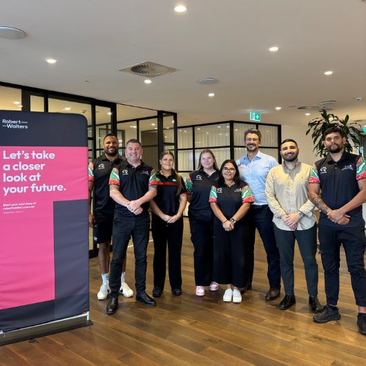 robert walters sydney with souths cares mentors