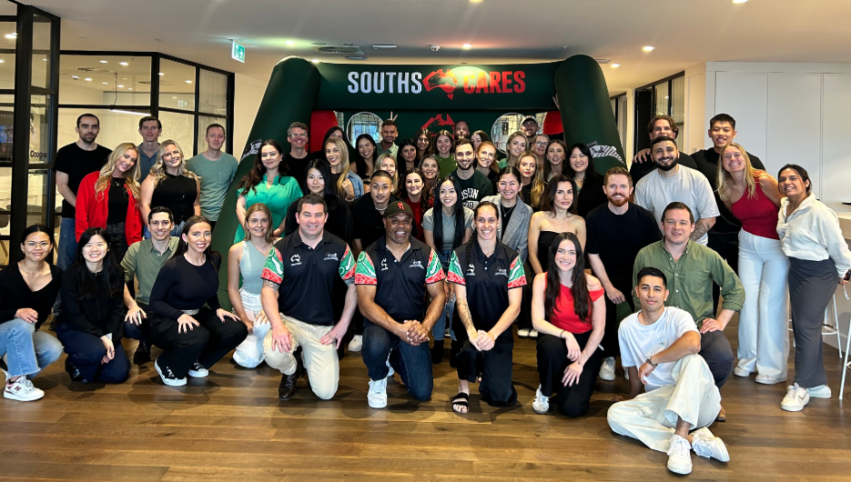 Souths Cares and Robert Walters Sydney