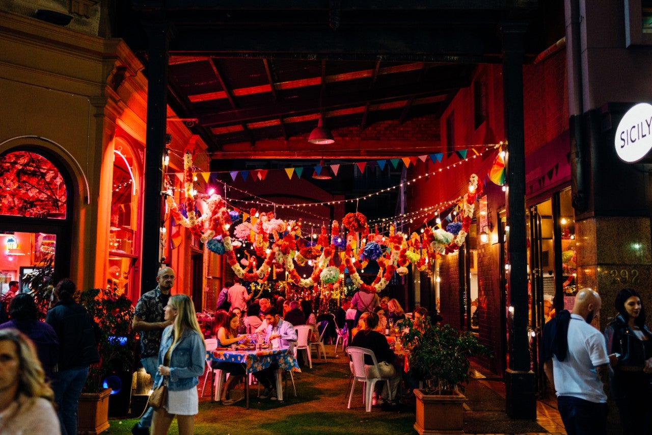 East End. Photo_ Samuel Graves, Adelaide Fringe  2023