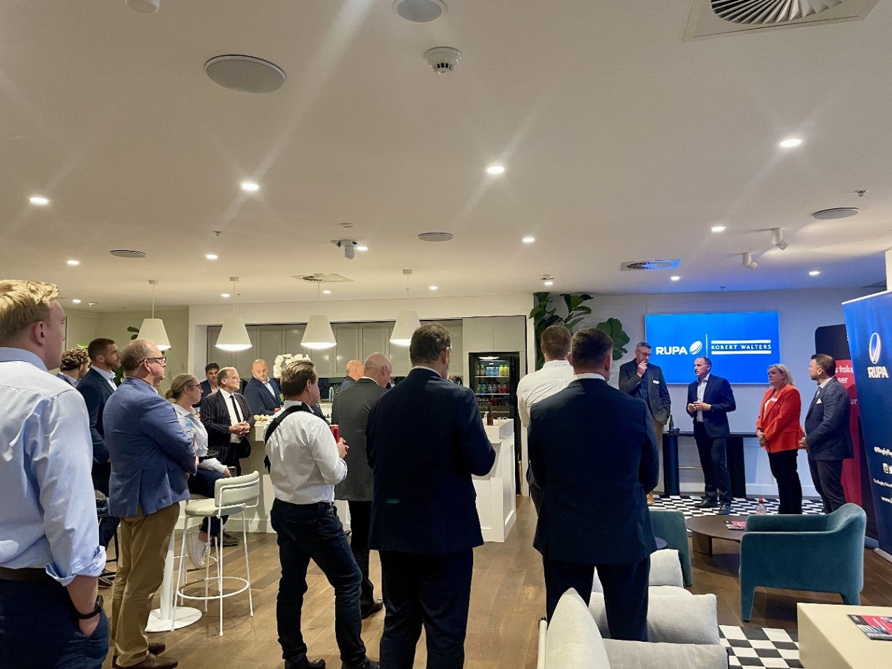 Robert Walters RUPA NSW Waratahs event