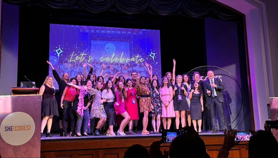 She Codes graduation gala at Perth Town Hall